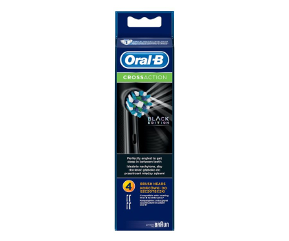 Końcówka do szczoteczek ORAL-B 4SZT CA EB50-4 BK